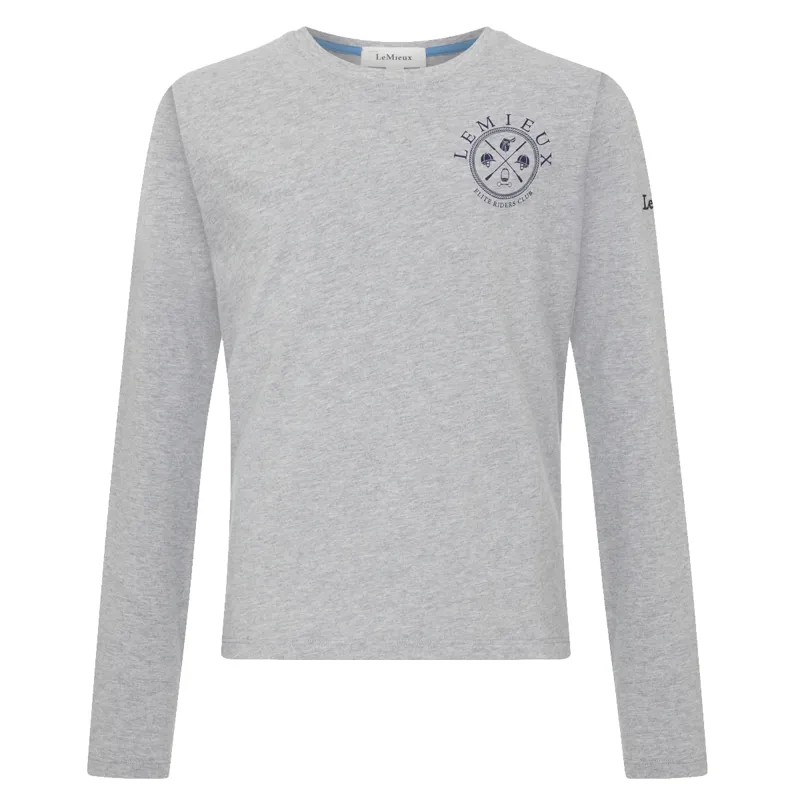 LeMieux Young Rider Lara Long Sleeve Tee - Grey